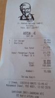 Kfc menu