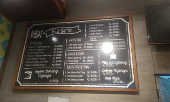 Canteen Masakan Nyonya menu