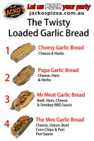 Jacko’s Pizza menu