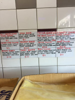 Georges Fish Shop menu