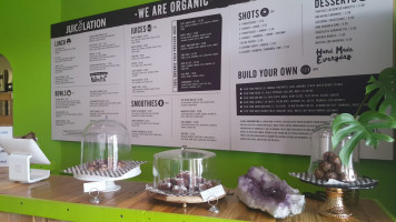 Juicelation Speisekarte