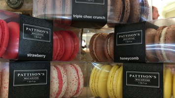 Pattison's Patisserie menu