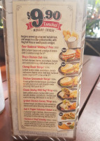 Hog's Breath Cafe menu