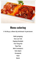 Thai Urban menu