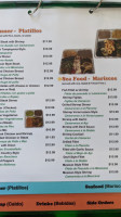 The Railway Hotel menu