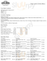 Tillers Cafe & Pantry menu