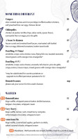 Tamam Meyhane menu