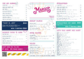 Margo's menu