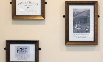 Churchill's menu