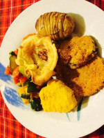 Kōng Zhōng De Yú Rǔ Lào Dàn Gāo food