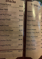 Jīn Shàng Shì Xiū Xián Cān Tīng menu