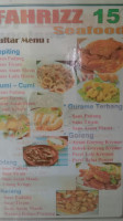 Fahrizz Seafood menu
